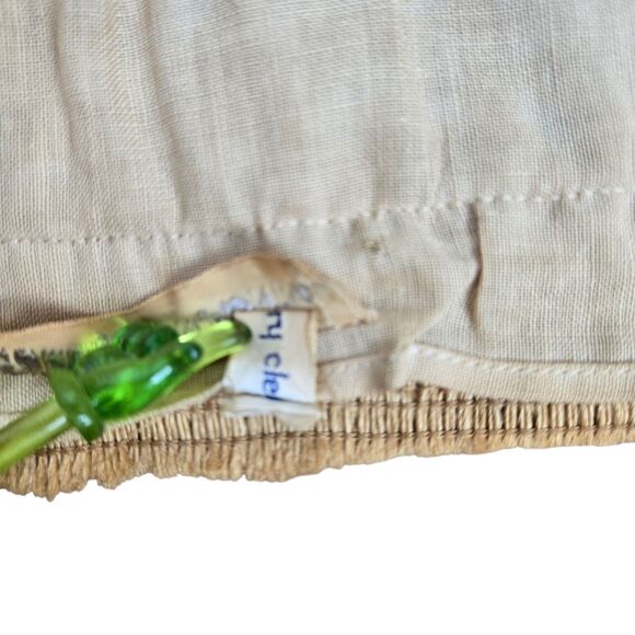 Vtg 60s I Magnin Bill Atkinson Glen of Michigan Twine Top Sz S Boho Cottagecore - Picture 12 of 16